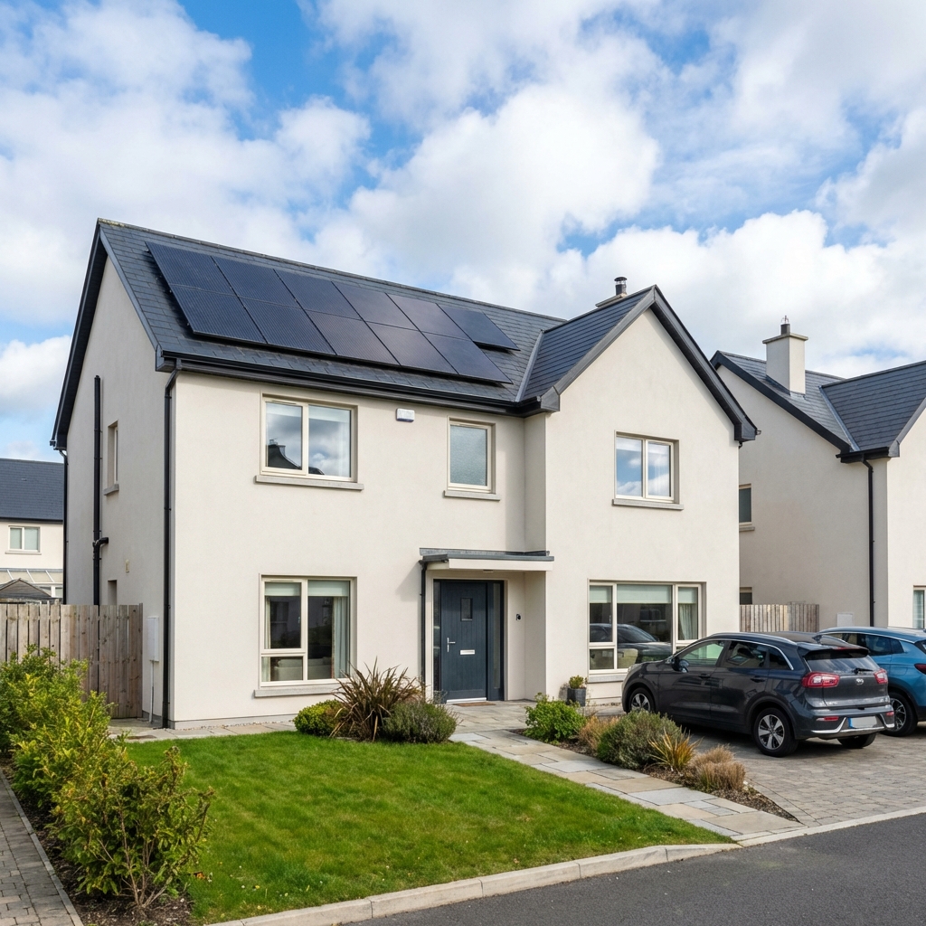 Solar Panels on Roof