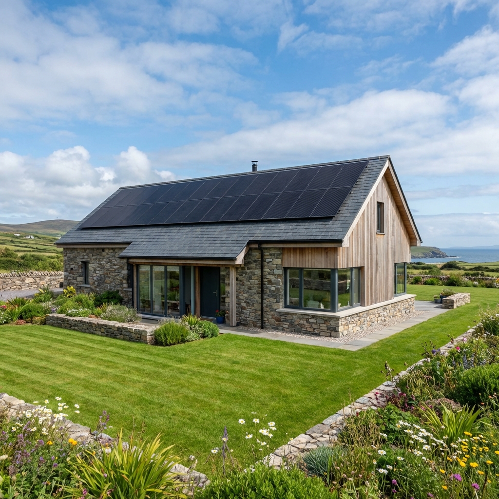 Modern Irish Solar Home